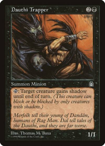 Dauthi Trapper STH-56 Stronghold Magic card