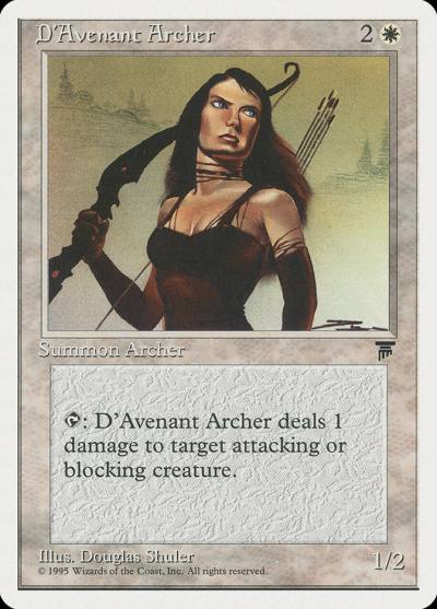 D'Avenant Archer CHR-5 Chronicles Magic card