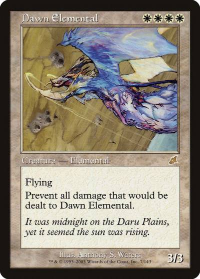 Dawn Elemental 7 Scourge Magic card