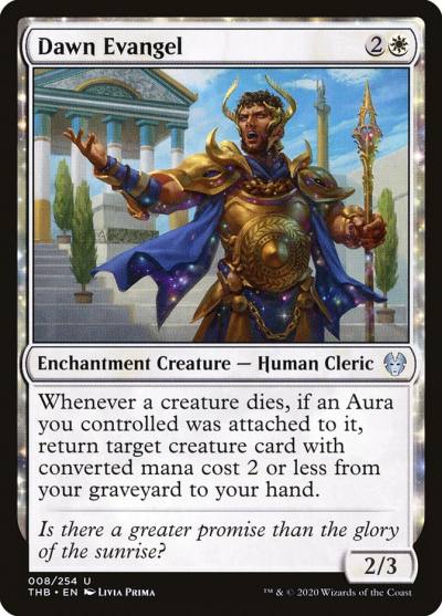 Dawn Evangel 8 Theros Beyond Death Magic card