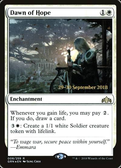 Dawn of Hope PGRN-8S Guilds of Ravnica Promos Magic card