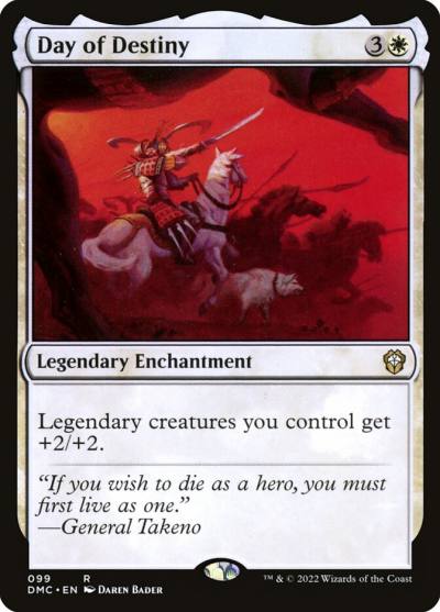 Day of Destiny DMC-99 Dominaria United Commander Magic card