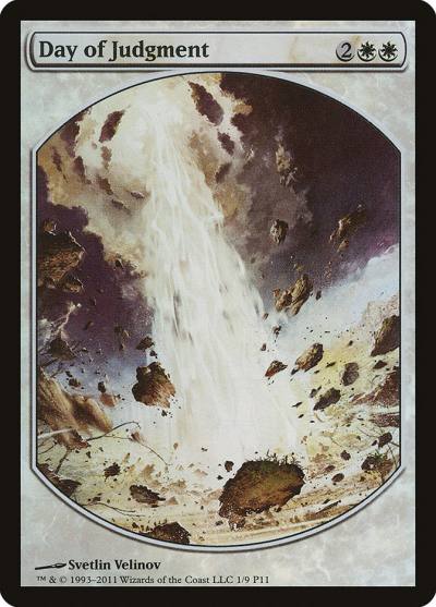 Day of Judgment P11-1 Magic Player Rewards 2011 Magic card