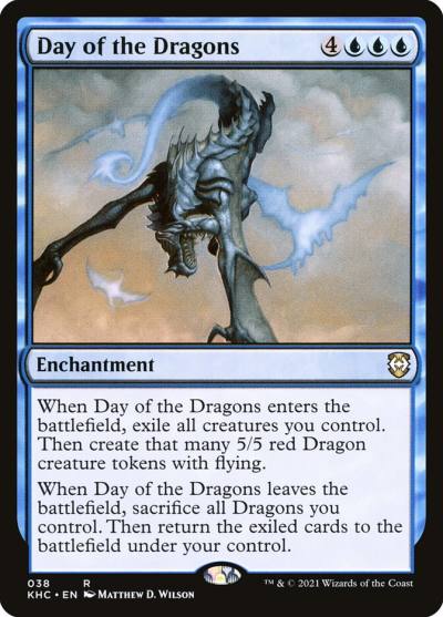 Day of the Dragons KHC-38 Kaldheim Commander Magic card