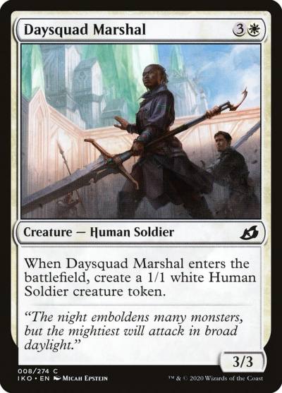 Daysquad Marshal 8 Ikoria: Lair of Behemoths Magic card