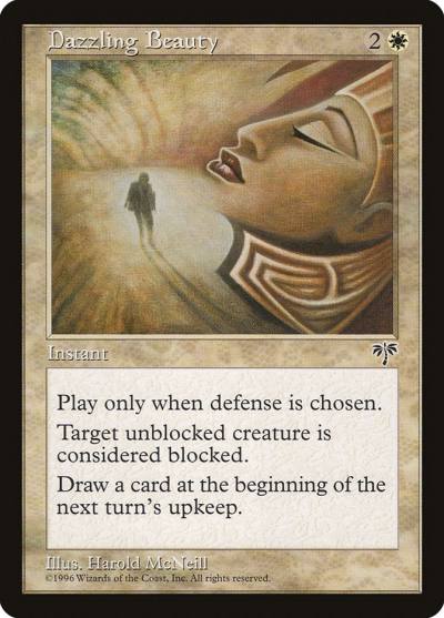 Dazzling Beauty MIR-8 Mirage Magic card