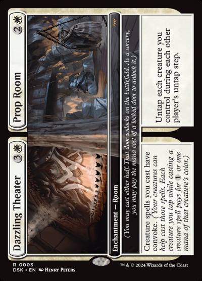 Dazzling Theater // Prop Room DSK-3 Duskmourn: House of Horror Magic card