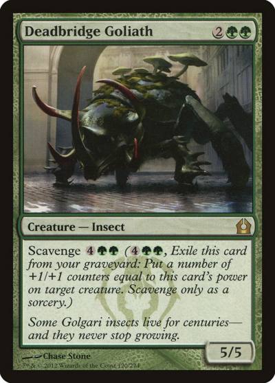 Deadbridge Goliath RTR-120 Return to Ravnica Magic card