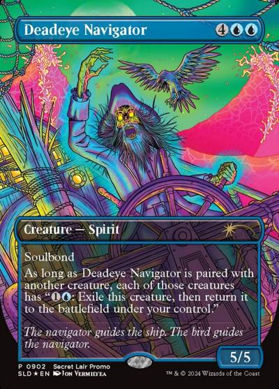 Deadeye Navigator SLD-902 Secret Lair Drop Magic card
