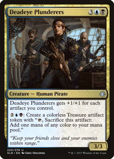 Deadeye Plunderers XLN-220 Ixalan Magic card