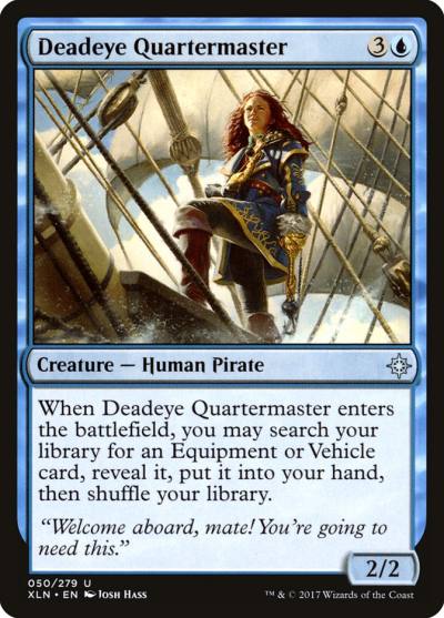 Deadeye Quartermaster XLN-50 Ixalan Magic card