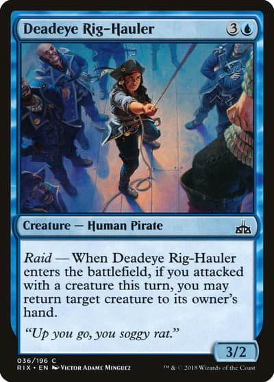 Deadeye Rig-Hauler 36 Rivals of Ixalan Magic card