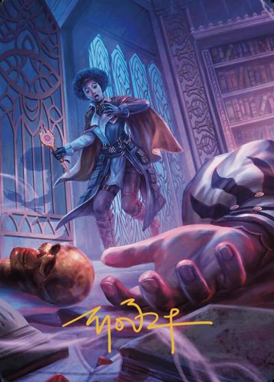 Deadly Complication // Deadly Complication AMKM-33 Murders at Karlov Manor Art Series Magic card