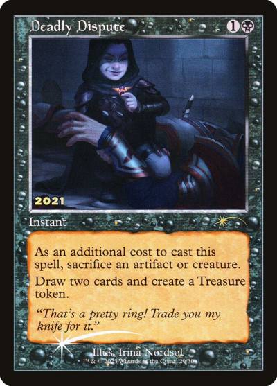 Deadly Dispute P30A-29 30th Anniversary Play Promos Magic card