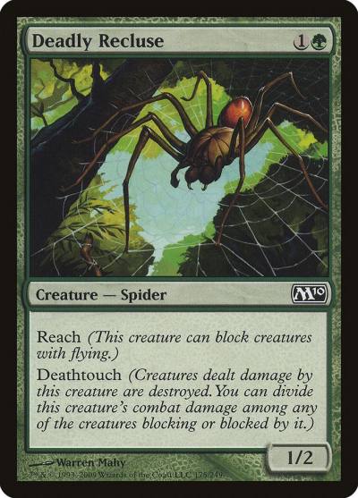 Deadly Recluse M10-175 Magic 2010 Magic card