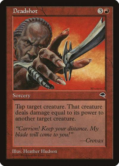 Deadshot TMP-170 Tempest Magic card
