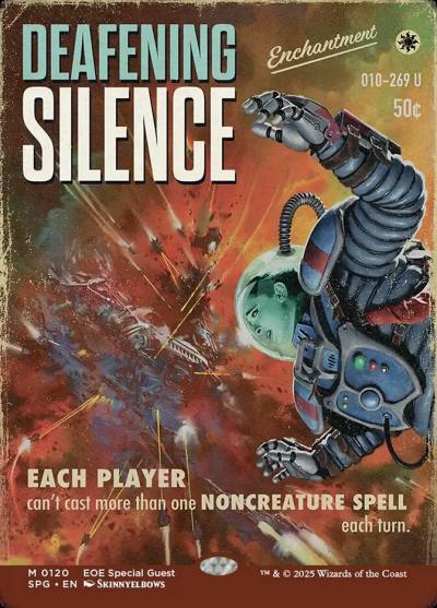 Deafening Silence SPG-120 Special Guests Magic card