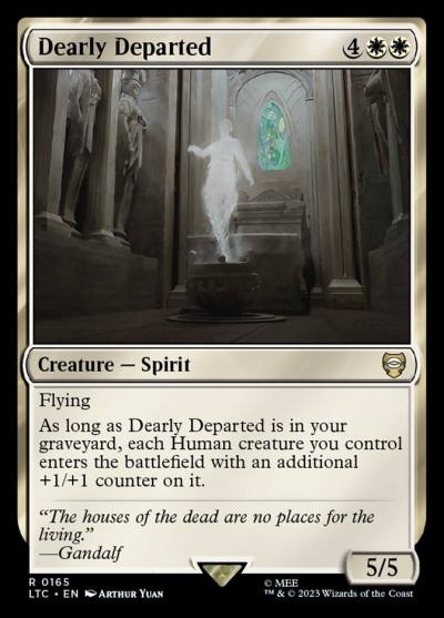 Dearly Departed LTC-165 Tales of Middle-earth Commander Magic card