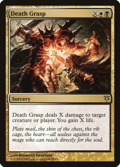 Death Grasp DDK-32 Duel Decks: Sorin vs. Tibalt Magic card
