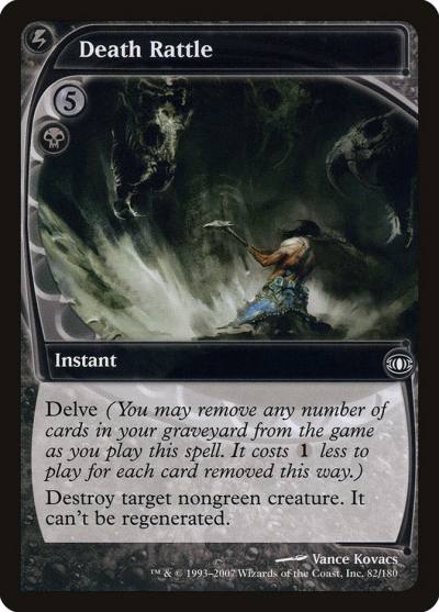 Death Rattle FUT-82 Future Sight Magic card