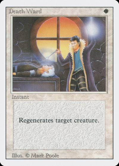 Death Ward 3ED-16 Revised Edition Magic card