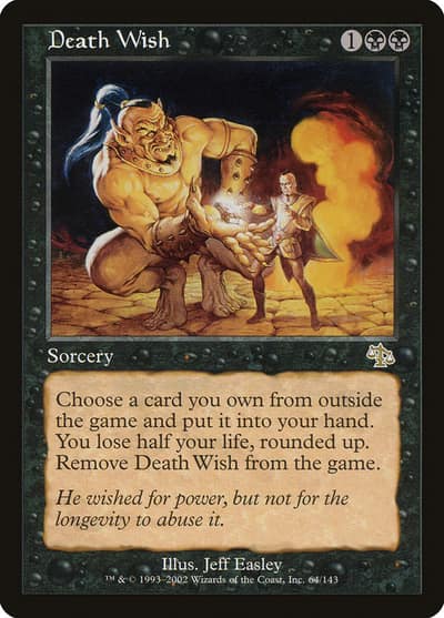 Death Wish JUD-64 Judgment Magic card