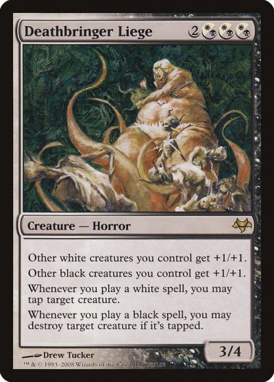 Deathbringer Liege EVE-85 Eventide Magic card