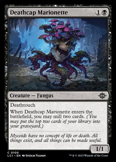Deathcap Marionette 100 The Lost Caverns of Ixalan Magic card