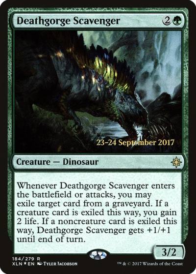 Deathgorge Scavenger PXLN-184S Ixalan Promos Magic card