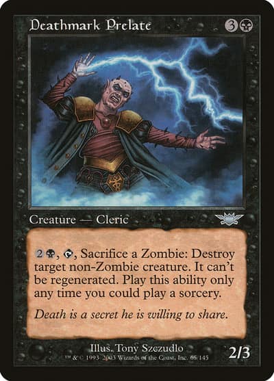 Deathmark Prelate 65 Legions Magic card