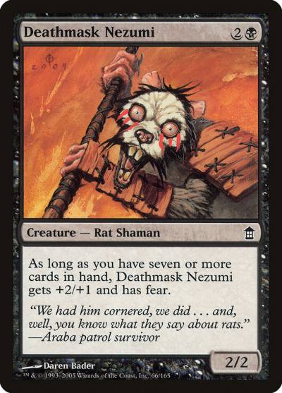 Deathmask Nezumi SOK-66 Saviors of Kamigawa Magic card