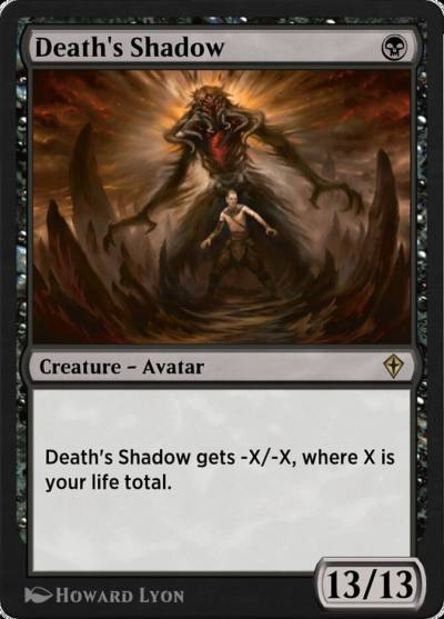 Death's Shadow HA4-9 Historic Anthology 4 Magic card