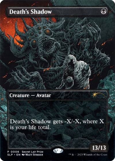 Death's Shadow SLP-8 Secret Lair Showdown Magic card