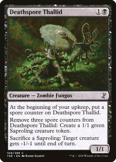 Deathspore Thallid TSR-109 Time Spiral Remastered Magic card