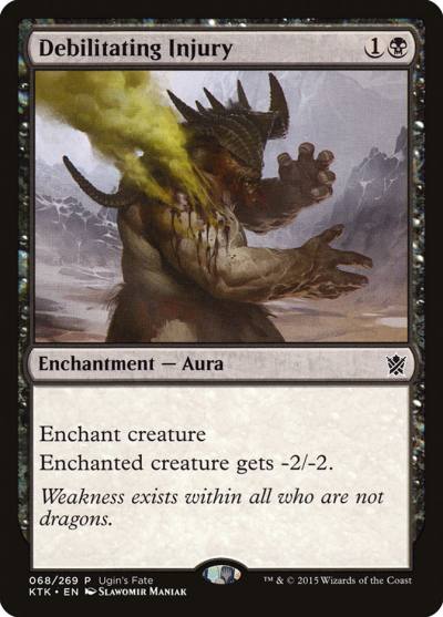 Debilitating Injury UGIN-68 Ugin's Fate Magic card