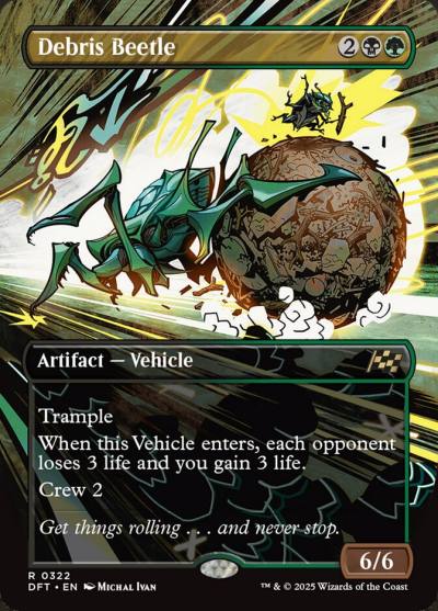 Debris Beetle DFT-322 Aetherdrift Magic card