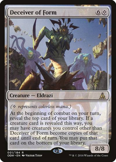 Deceiver of Form OGW-1 Oath of the Gatewatch Magic card