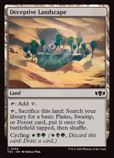 Deceptive Landscape
