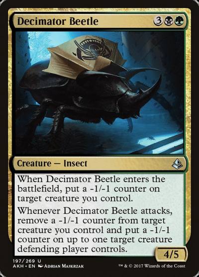 Decimator Beetle AKH-197 Amonkhet Magic card