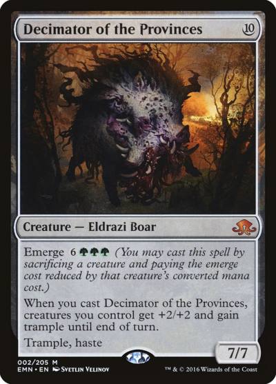 Decimator of the Provinces EMN-2 Eldritch Moon Magic card