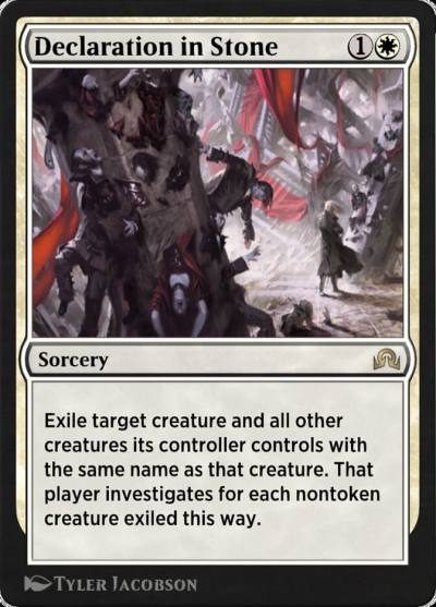 Declaration in Stone HA4-2 Historic Anthology 4 Magic card