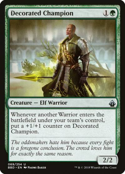 Decorated Champion BBD-69 Battlebond Magic card
