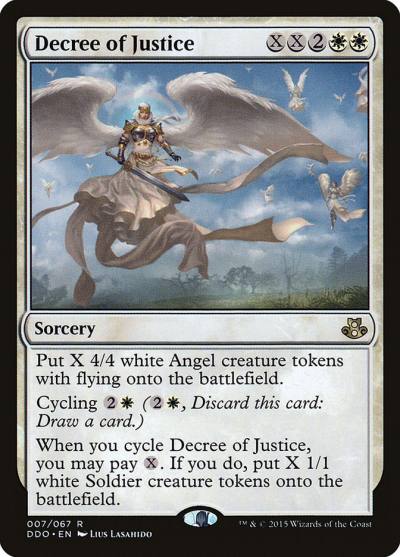 Decree of Justice DDO-7 Duel Decks: Elspeth vs. Kiora Magic card
