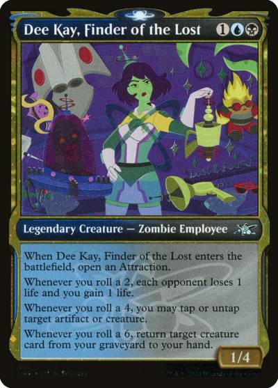 Dee Kay, Finder of the Lost UNF-510 Unfinity Magic card