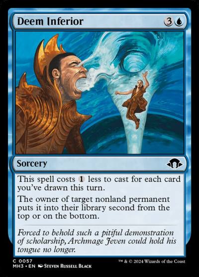 Deem Inferior MH3-57 Modern Horizons 3 Magic card