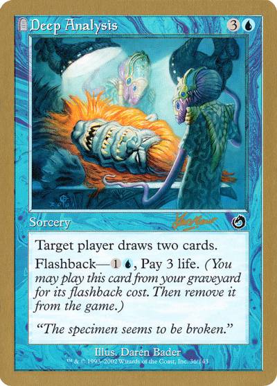 Deep Analysis WC02-SHH36 World Championship Decks 2002 Magic card