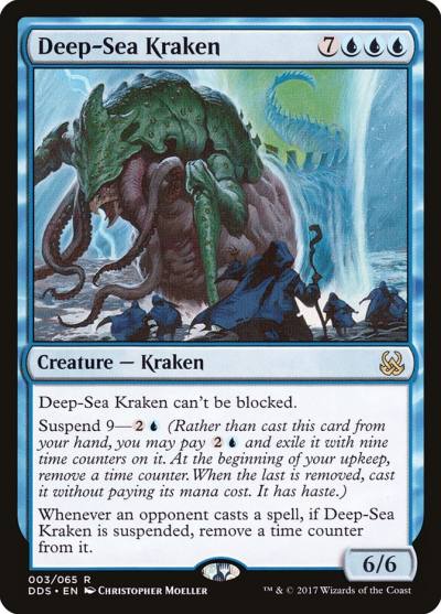 Deep-Sea Kraken DDS-3 Duel Decks: Mind vs. Might Magic card