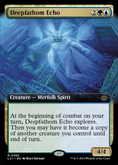 Deepfathom Echo LCI-385 The Lost Caverns of Ixalan Magic card