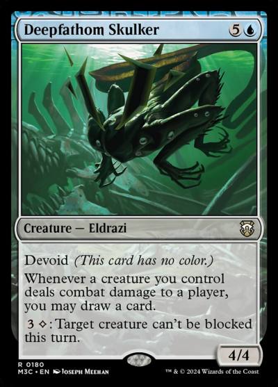 Deepfathom Skulker M3C-180 Modern Horizons 3 Commander Magic card