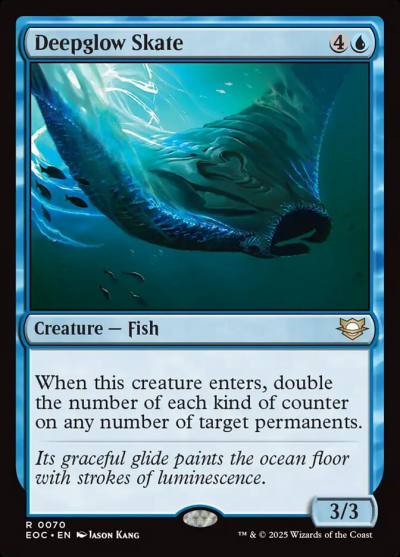 Deepglow Skate EOC-70 Edge of Eternities Commander Magic card